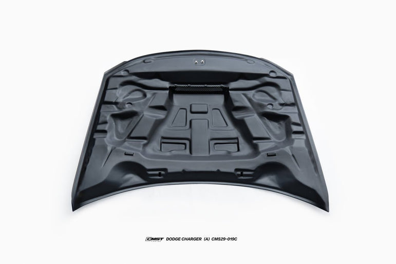 CMST Tuning Carbon Fiber V1 Hood for Dodge Charger 2015 - 2023 Aftermarket Carbon Fiber Part / Bodykit - Robot Bodykits
