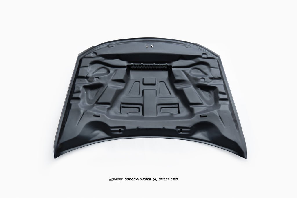 CMST Tuning Carbon Fiber V1 Hood for Dodge Charger 2015 - 2023 Aftermarket Carbon Fiber Part / Bodykit - Robot Bodykits