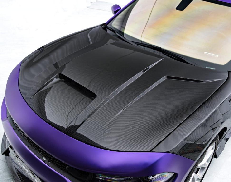 CMST Tuning Carbon Fiber V1 Hood for Dodge Charger 2015 - 2023 Aftermarket Carbon Fiber Part / Bodykit - Robot Bodykits