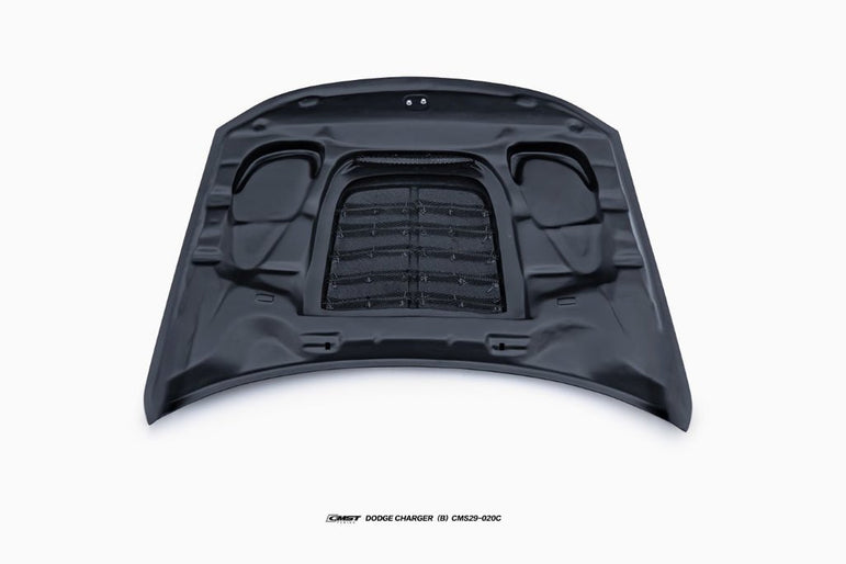 CMST Tuning Carbon Fiber V2 Hood for Dodge Charger 2015-2023 Aftermarket Carbon Fiber Part / Bodykit - Robot Bodykits
