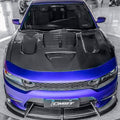 CMST Tuning Carbon Fiber V2 Hood for Dodge Charger 2015-2023 Aftermarket Carbon Fiber Part / Bodykit - Robot Bodykits