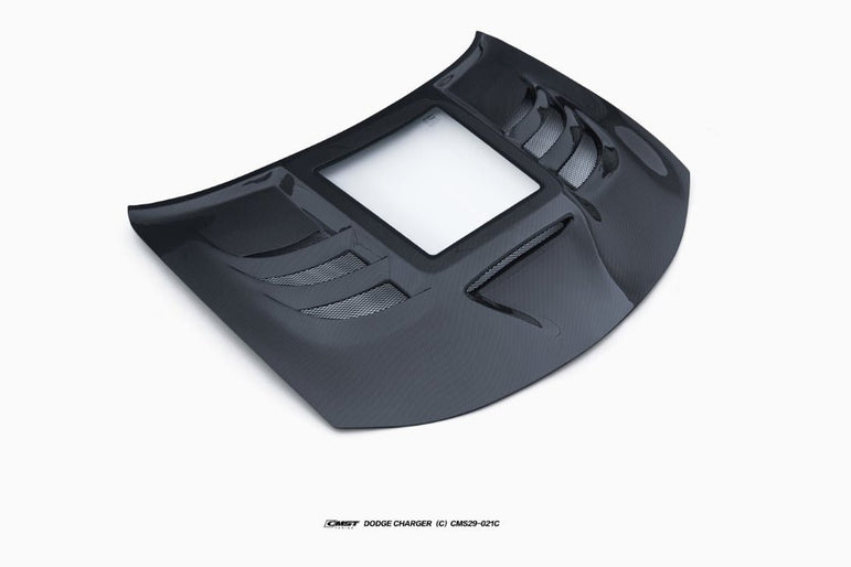 CMST Tuning Carbon Fiber V3 Hood / Bonnet for Dodge Charger 2015 - 2023 Aftermarket Carbon Fiber Part / Bodykit - Robot Bodykits