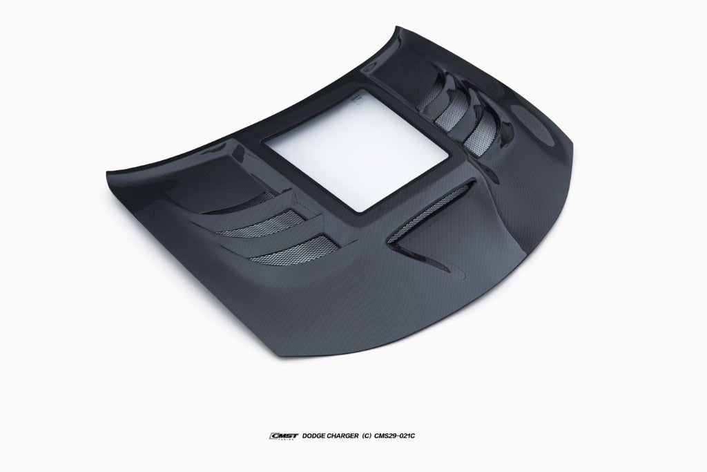 CMST Tuning Carbon Fiber V3 Hood / Bonnet for Dodge Charger 2015 - 2023 Aftermarket Carbon Fiber Part / Bodykit - Robot Bodykits