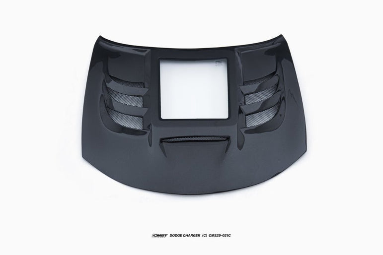 CMST Tuning Carbon Fiber V3 Hood / Bonnet for Dodge Charger 2015 - 2023 Aftermarket Carbon Fiber Part / Bodykit - Robot Bodykits