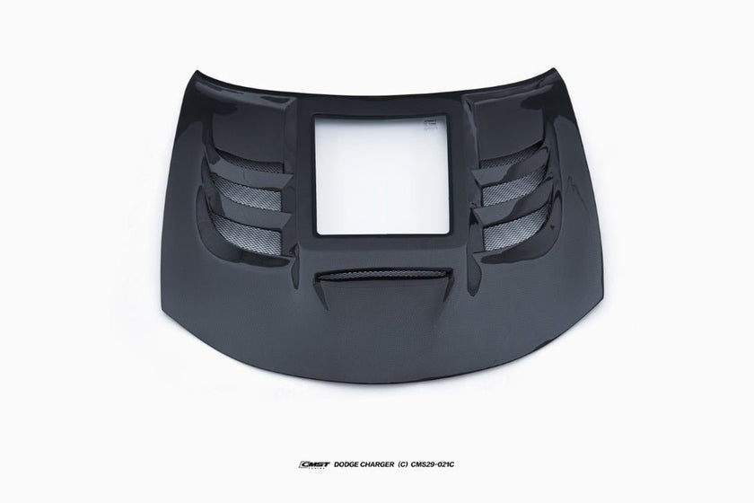 CMST Tuning Carbon Fiber V3 Hood / Bonnet for Dodge Charger 2015 - 2023 Aftermarket Carbon Fiber Part / Bodykit - Robot Bodykits