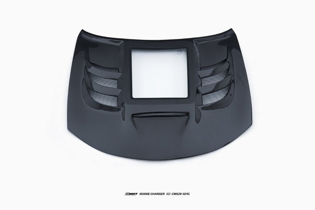 CMST Tuning Carbon Fiber V3 Hood / Bonnet for Dodge Charger 2015 - 2023 Aftermarket Carbon Fiber Part / Bodykit - Robot Bodykits