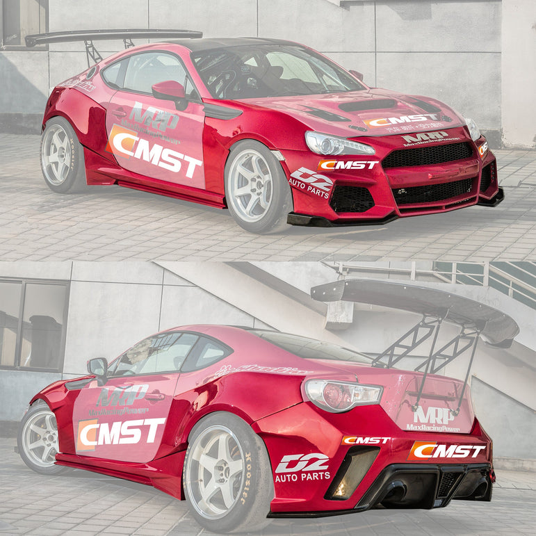 CMST Tuning Carbon Fiber Widebody "STI" Kit for Toyota 86 GT86 Scion FRS BRZ 2013-2020 Aftermarket Carbon Fiber Part / Bodykit - Robot Bodykits
