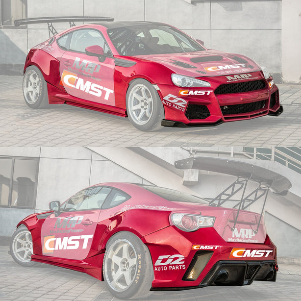 CMST Tuning Carbon Fiber Widebody "STI" Kit for Toyota 86 GT86 Scion FRS BRZ 2013-2020 Aftermarket Carbon Fiber Part / Bodykit - Robot Bodykits