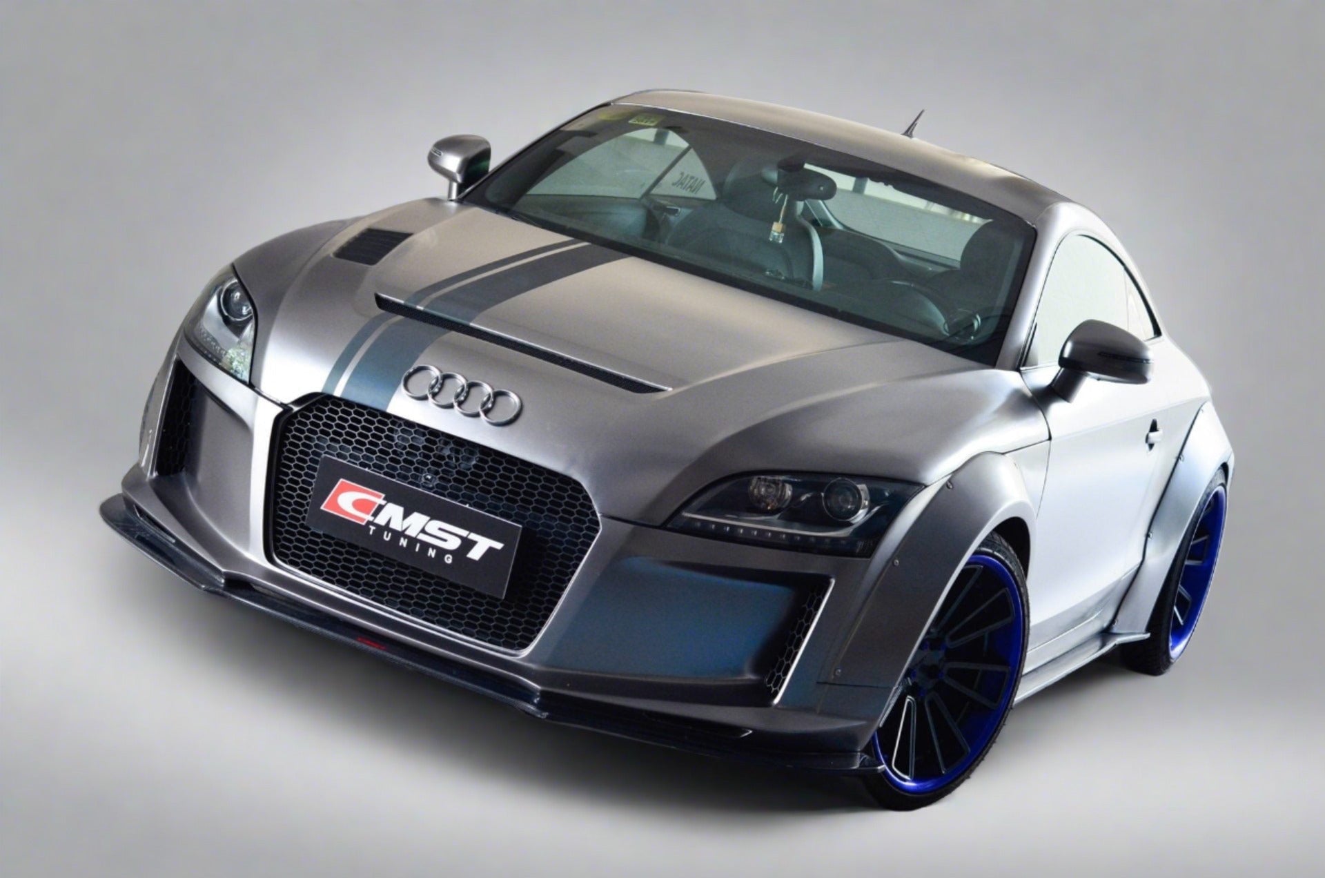 CMST Tuning Carbon Fibre Hood Bonnet Ver.2 For Audi TT TTS MK2 8J 2007-2015 Aftermarket Carbon Fiber Part / Bodykit - Robot Bodykits