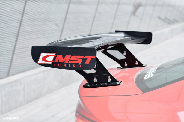 CMST Tuning Carbon Rear Spoiler GT Wing Ver.1 for Audi A3 S3 RS3 2014 - 2020 Aftermarket Carbon Fiber Part / Bodykit - Robot Bodykits