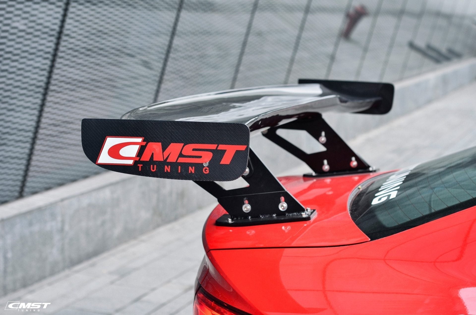 CMST Tuning Carbon Rear Spoiler GT Wing Ver.1 for Audi A3 S3 RS3 2014 - 2020 Aftermarket Carbon Fiber Part / Bodykit - Robot Bodykits