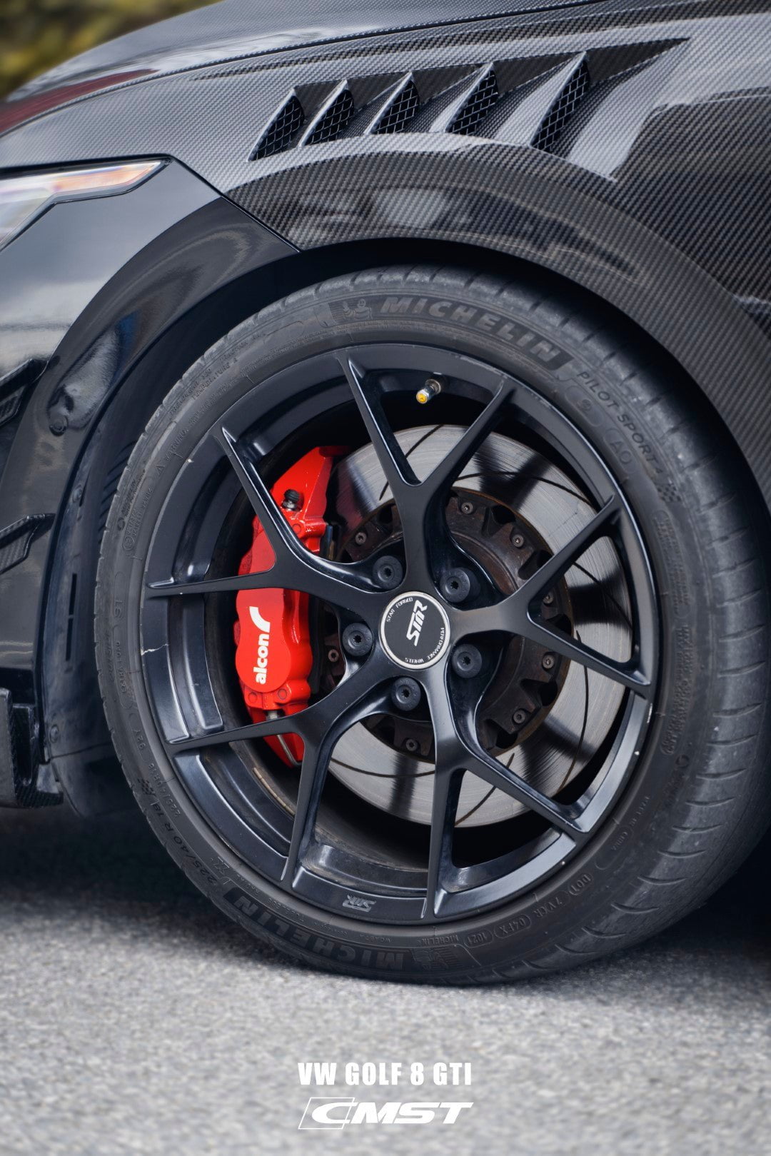 CMST Tuning Dry-Carbon Fiber Front Fenders for Volkswagen GTI & Golf R MK8 Aftermarket Carbon Fiber Part / Bodykit - Robot Bodykits
