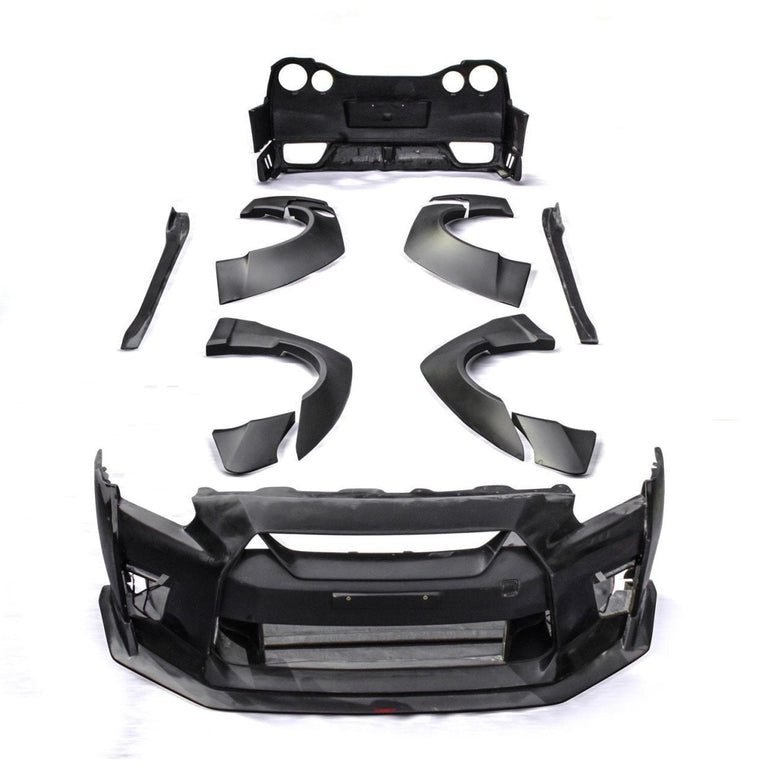 CMST Tuning Facelift Conversion Partial Carbon Fiber Full Body Kit for Nissan GTR GT-R R35 2008-2016 Aftermarket Carbon Fiber Part / Bodykit - Robot Bodykits
