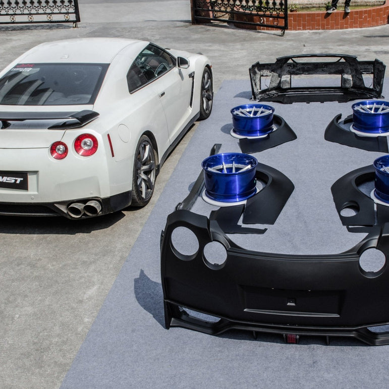 CMST Tuning Facelift Conversion Partial Carbon Fiber Full Body Kit for Nissan GTR GT-R R35 2008-2016 Aftermarket Carbon Fiber Part / Bodykit - Robot Bodykits
