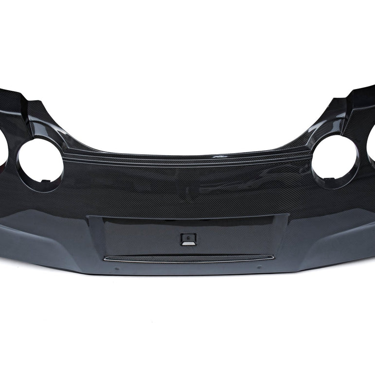 CMST Tuning Facelift Conversion Partial Carbon Fiber Rear Bumper & Rear Diffuser 4 Pcs for Nissan GTR GT-R R35 2008-2016 Aftermarket Carbon Fiber Part / Bodykit - Robot Bodykits