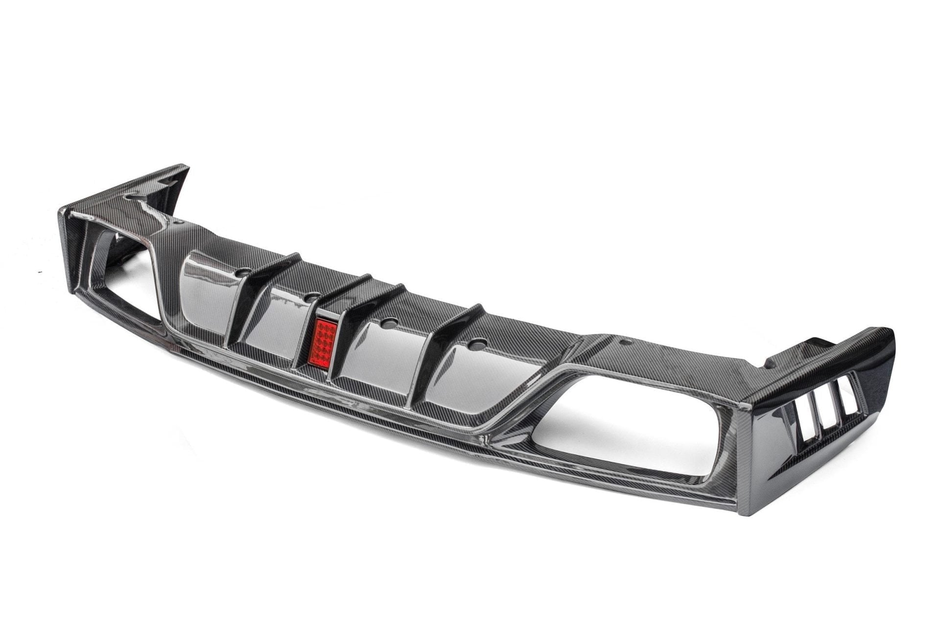 CMST Tuning Facelift Conversion Partial Carbon Fiber Rear Bumper & Rear Diffuser 4 Pcs for Nissan GTR GT-R R35 2008-2016 Aftermarket Carbon Fiber Part / Bodykit - Robot Bodykits