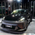 CMST Tuning Front Bumper & Lip for Tesla Model Y Performance AWD 2020 - 2025 Carbon Fiber/FRP Aftermarket Carbon Fiber Part / Bodykit - Robot Bodykits