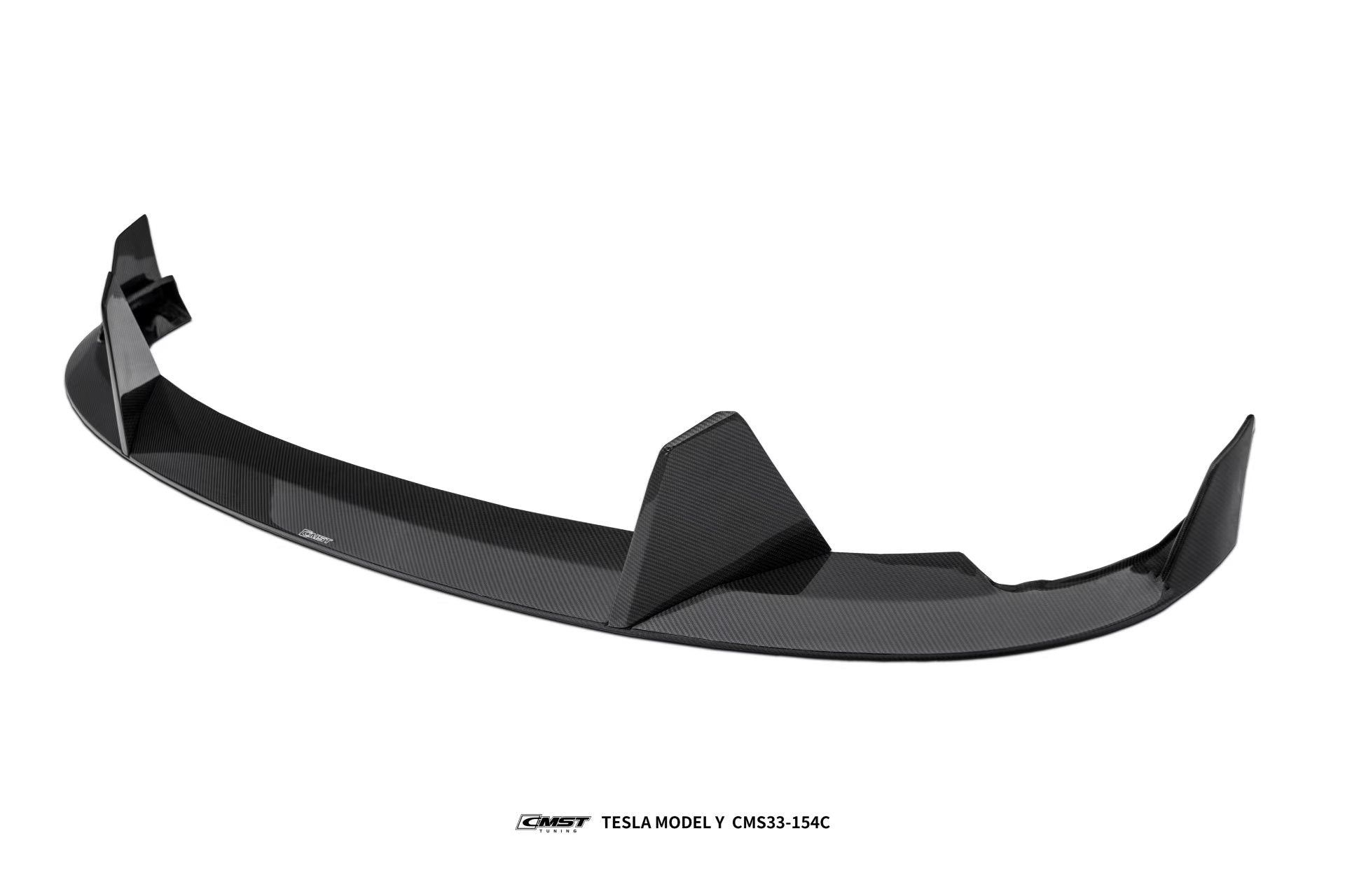 CMST Tuning Front Bumper & Lip for Tesla Model Y Performance AWD 2020 - 2025 Carbon Fiber/FRP Aftermarket Carbon Fiber Part / Bodykit - Robot Bodykits