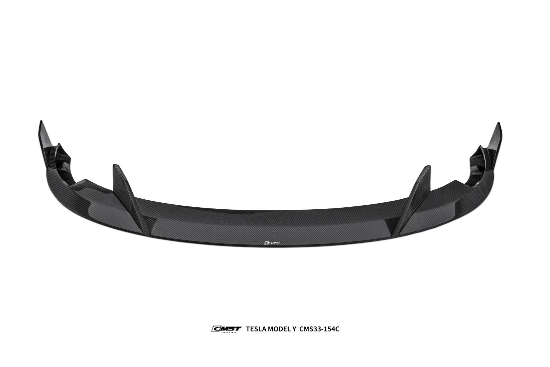 CMST Tuning Front Bumper & Lip for Tesla Model Y Performance AWD 2020 - 2025 Carbon Fiber/FRP Aftermarket Carbon Fiber Part / Bodykit - Robot Bodykits