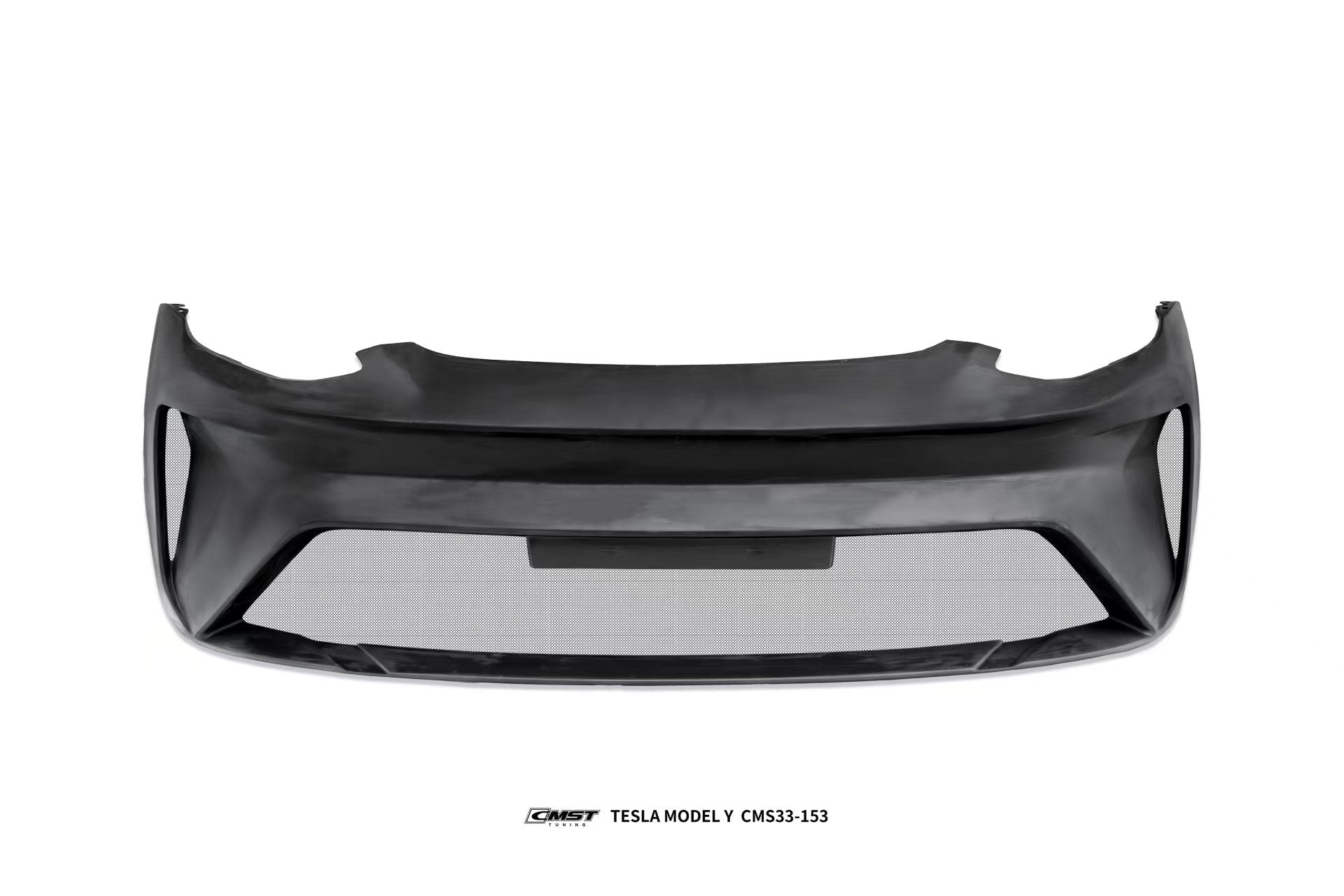 CMST Tuning Front Bumper & Lip for Tesla Model Y Performance AWD 2020 - 2025 Carbon Fiber/FRP Aftermarket Carbon Fiber Part / Bodykit - Robot Bodykits