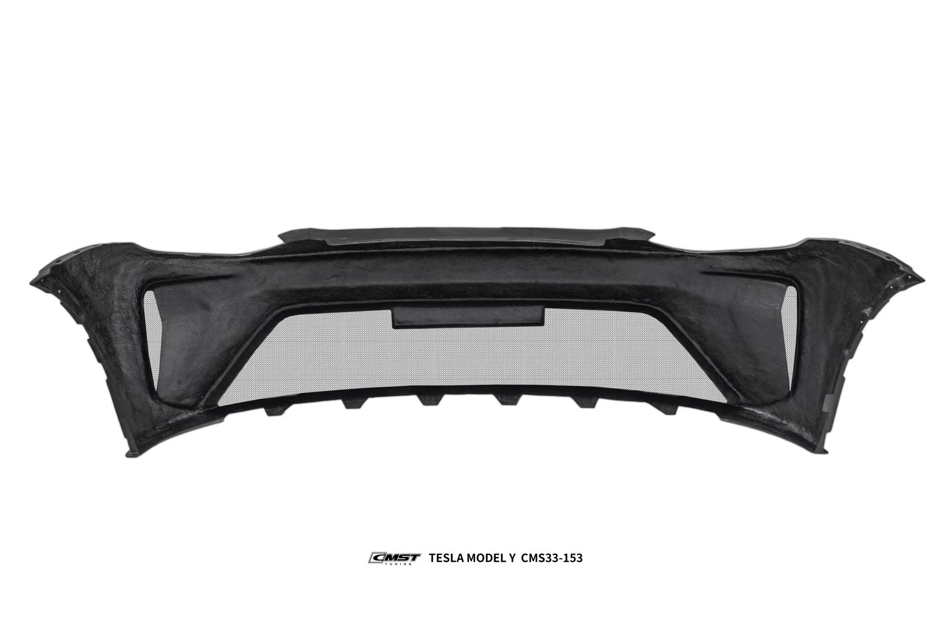 CMST Tuning Front Bumper & Lip for Tesla Model Y Performance AWD 2020 - 2025 Carbon Fiber/FRP Aftermarket Carbon Fiber Part / Bodykit - Robot Bodykits