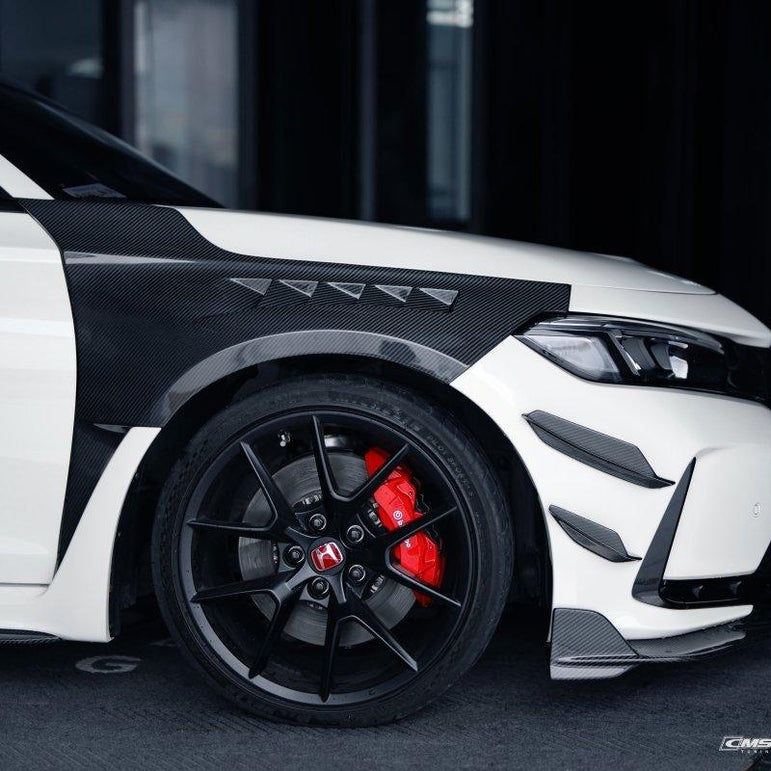 CMST Tuning Front Fenders for Honda Civic Type - R FL5 2023 - 2025 Carbon Fibre Aftermarket Carbon Fiber Part / Bodykit - Robot Bodykits
