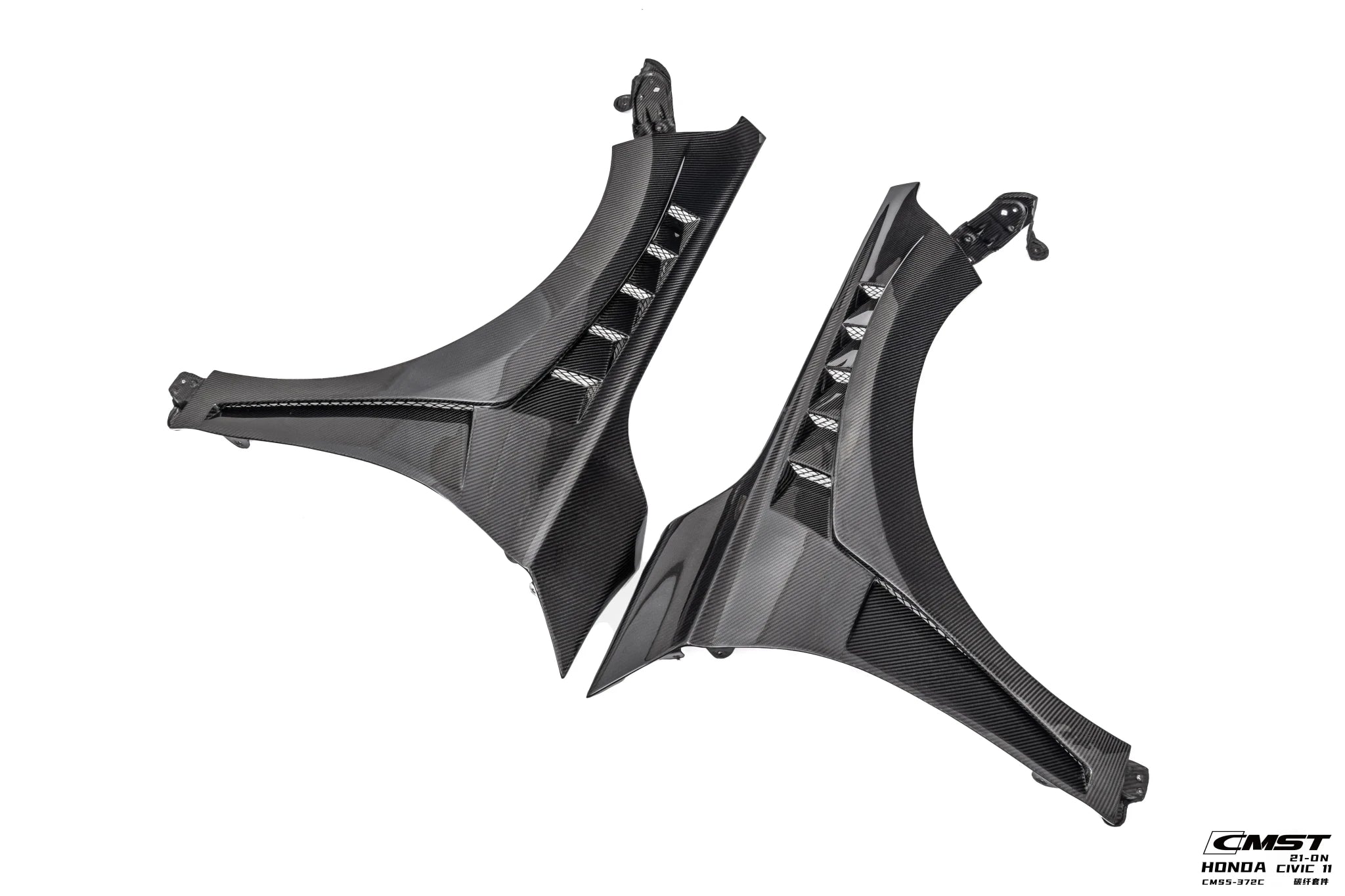CMST Tuning Front Fenders for Honda Civic Type - R FL5 2023 - 2025 Carbon Fibre Aftermarket Carbon Fiber Part / Bodykit - Robot Bodykits