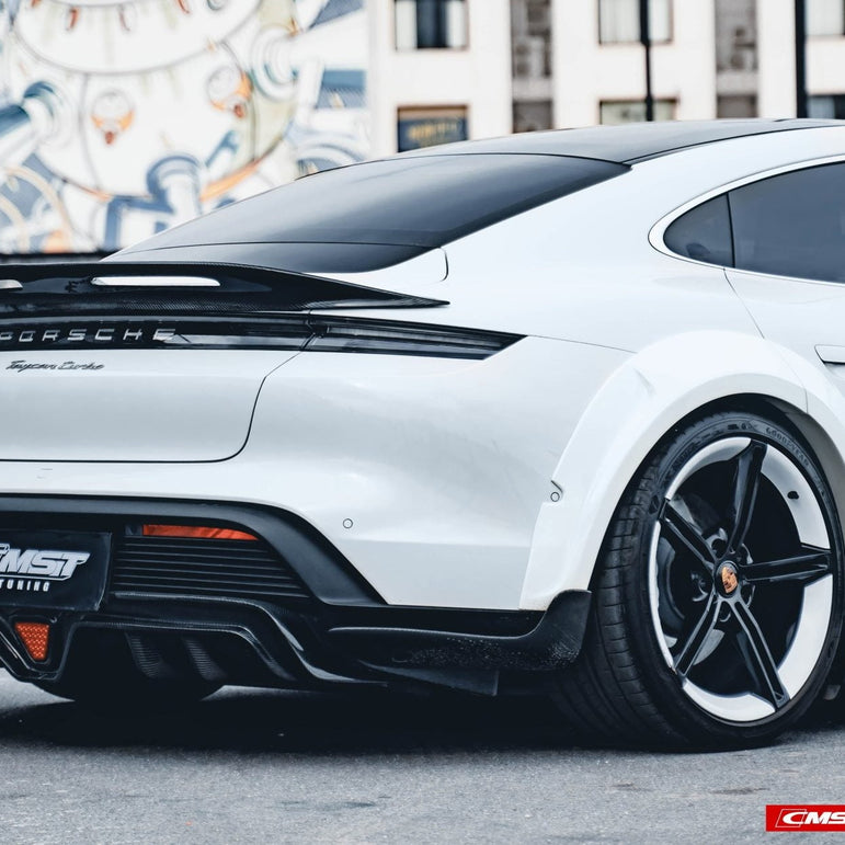 CMST Tuning FRP Widebody Wheel Arches for Porsche Taycan & 4S & Turbo & Turbo S Aftermarket Carbon Fiber Part / Bodykit - Robot Bodykits
