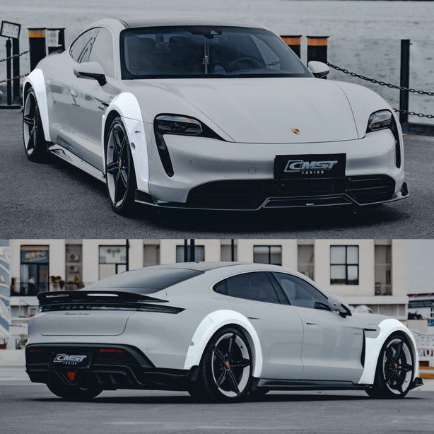 CMST Tuning FRP Widebody Wheel Arches for Porsche Taycan & 4S & Turbo & Turbo S Aftermarket Carbon Fiber Part / Bodykit - Robot Bodykits