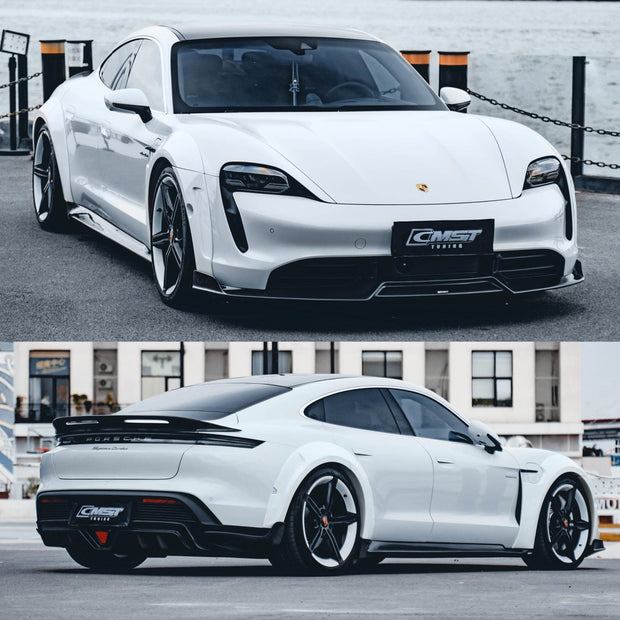 CMST Tuning FRP Widebody Wheel Arches for Porsche Taycan & 4S & Turbo & Turbo S Aftermarket Carbon Fiber Part / Bodykit - Robot Bodykits