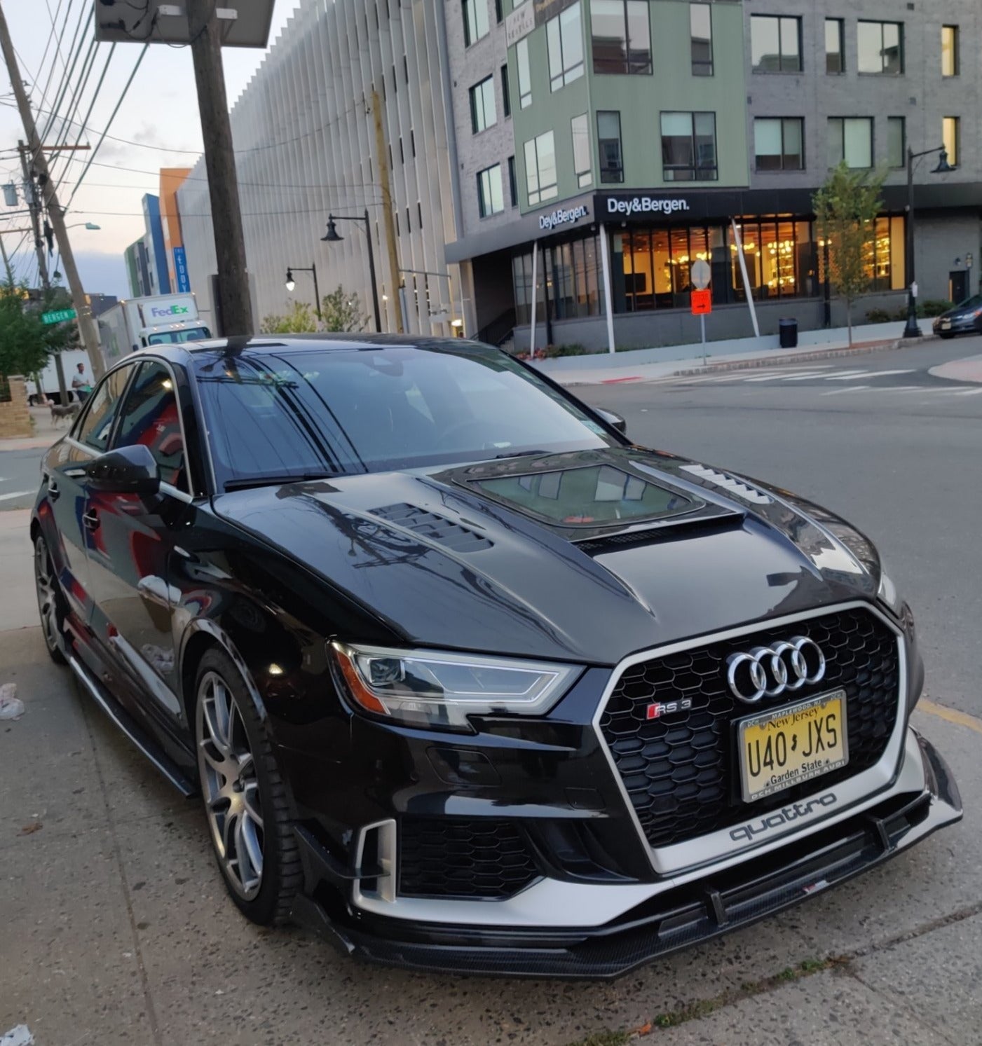 CMST Tuning Glass Transparent Carbon Fiber Hood Bonnet Ver.3 for Audi RS3 2018-2020 & 2014-2020 A3 & A3 S Line & S3 Aftermarket Carbon Fiber Part / Bodykit - Robot Bodykits