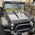 CMST Tuning Hood Bonnet for Jeep Wrangler Rubicon Sahara Sport S Carbon Fiber/FRP Aftermarket Carbon Fiber Part / Bodykit - Robot Bodykits