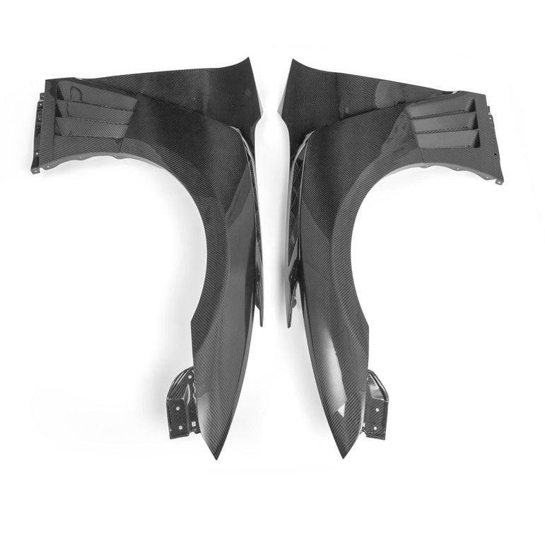 CMST Tuning Pre-preg Carbon Fiber Front Fenders for Nissan GTR GT-R R35 2008-2022 (Pair) Aftermarket Carbon Fiber Part / Bodykit - Robot Bodykits