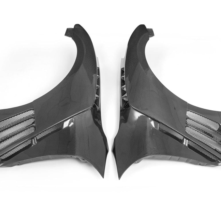 CMST Tuning Pre-preg Carbon Fiber Front Fenders for Nissan GTR GT-R R35 2008-2022 (Pair) Aftermarket Carbon Fiber Part / Bodykit - Robot Bodykits