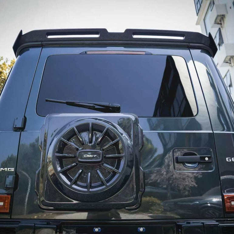 CMST Tuning Pre-preg Carbon Fiber Spare Tire Delete for Mercedes Benz G63 / G550 / G500 W464 Aftermarket Carbon Fiber Part / Bodykit - Robot Bodykits