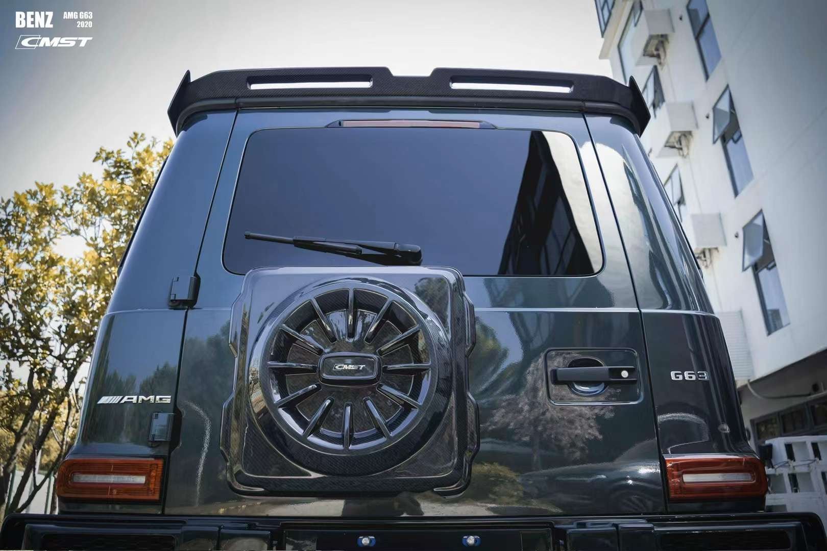 CMST Tuning Pre-preg Carbon Fiber Spare Tire Delete for Mercedes Benz G63 / G550 / G500 W464 Aftermarket Carbon Fiber Part / Bodykit - Robot Bodykits