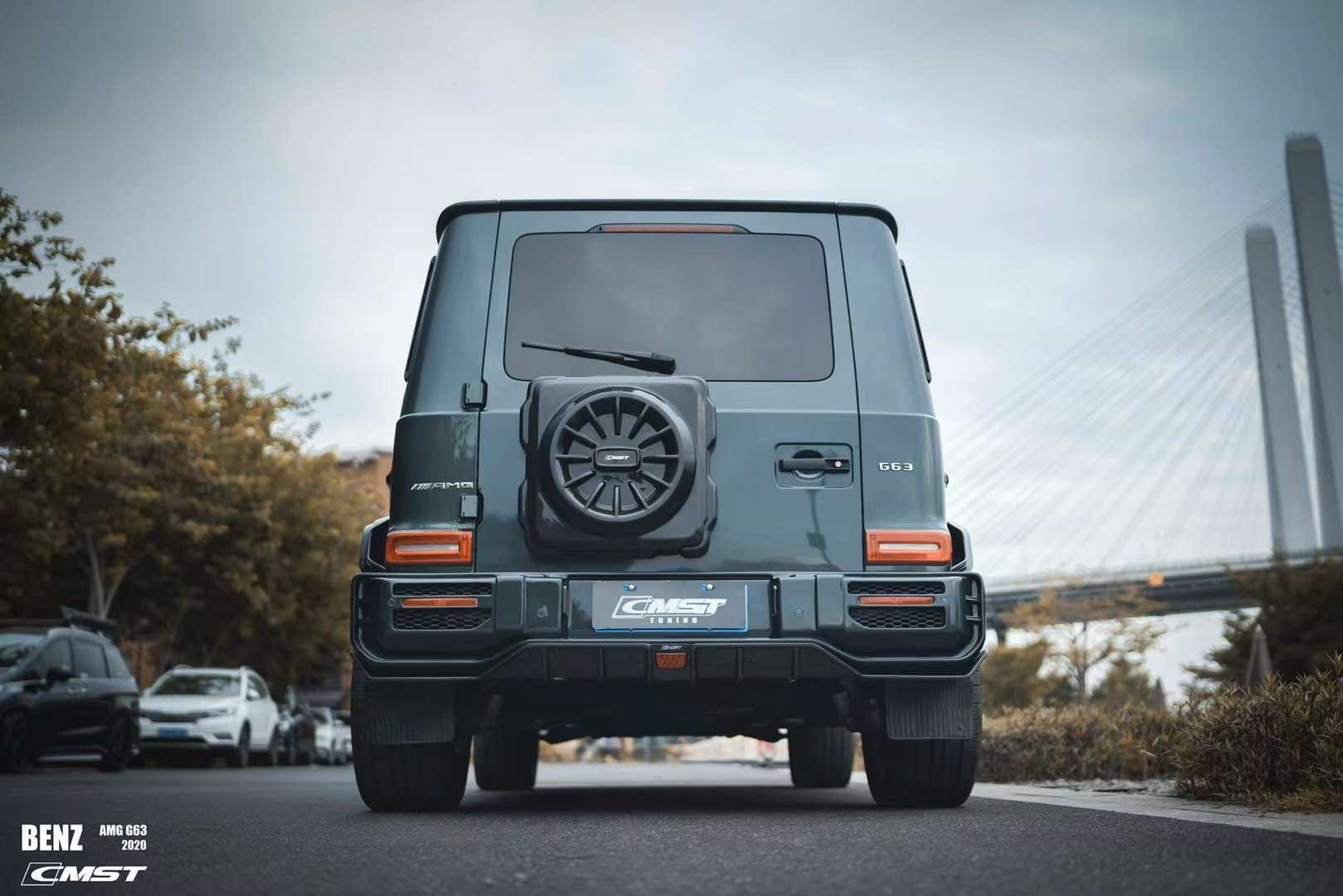 CMST Tuning Pre-preg Carbon Fiber Spare Tire Delete for Mercedes Benz G63 / G550 / G500 W464 Aftermarket Carbon Fiber Part / Bodykit - Robot Bodykits