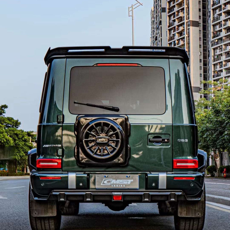 CMST Tuning Pre-preg Carbon Fiber Spare Tire Delete for Mercedes Benz G63 / G550 / G500 W464 Aftermarket Carbon Fiber Part / Bodykit - Robot Bodykits