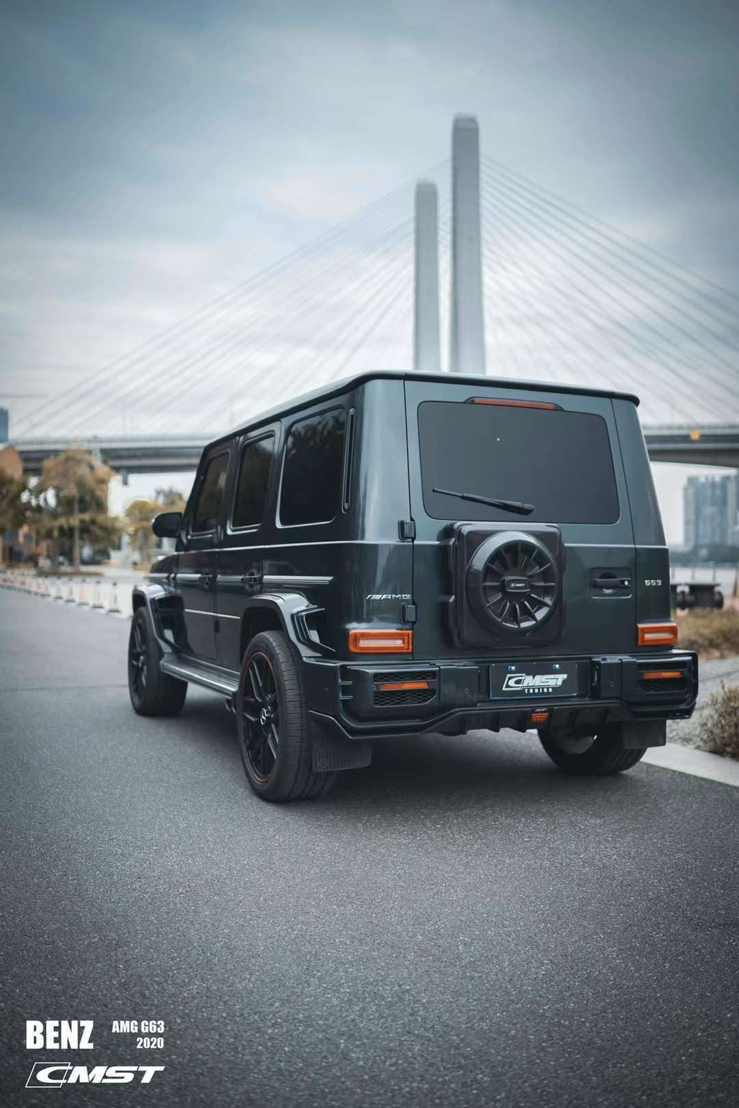 CMST Tuning Pre-preg Carbon Fiber Spare Tire Delete for Mercedes Benz G63 / G550 / G500 W464 Aftermarket Carbon Fiber Part / Bodykit - Robot Bodykits