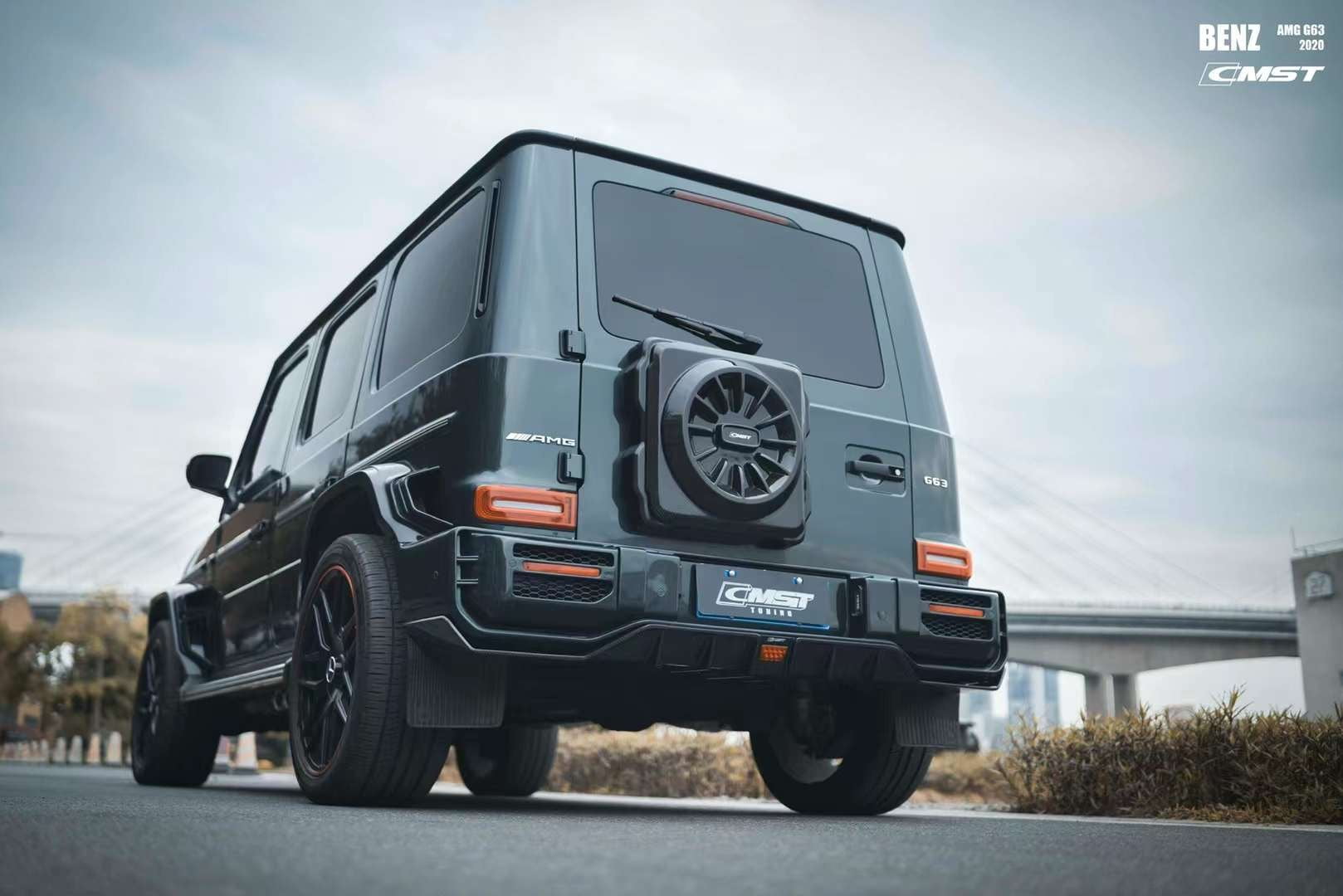 CMST Tuning Pre-preg Carbon Fiber Spare Tire Delete for Mercedes Benz G63 / G550 / G500 W464 Aftermarket Carbon Fiber Part / Bodykit - Robot Bodykits