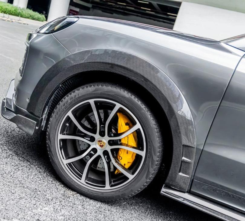 CMST Tuning Pre - preg Carbon Fiber Wheel Arches For Porsche Cayenne 9Y0 Facelift Aftermarket Carbon Fiber Part / Bodykit - Robot Bodykits