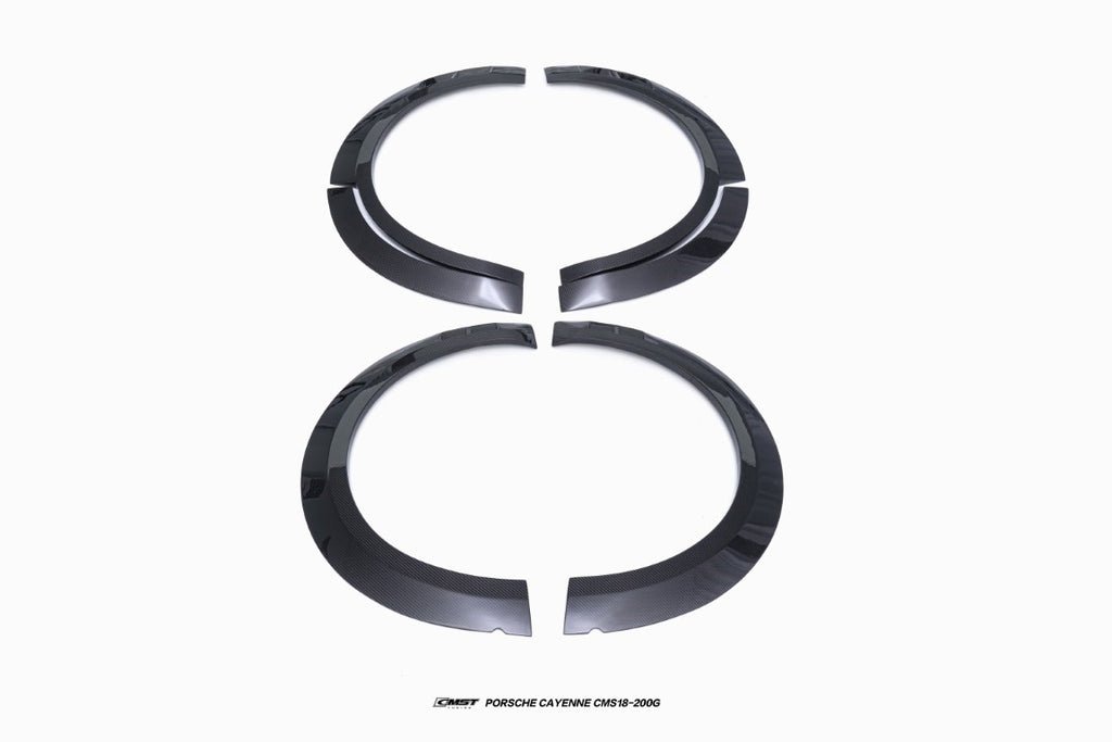 CMST Tuning Pre - preg Carbon Fiber Wheel Arches For Porsche Cayenne 9Y0 Facelift Aftermarket Carbon Fiber Part / Bodykit - Robot Bodykits