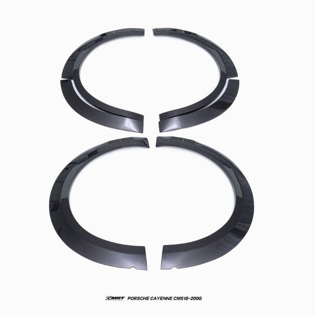 CMST Tuning Pre - preg Carbon Fiber Wheel Arches For Porsche Cayenne 9Y0 Facelift Aftermarket Carbon Fiber Part / Bodykit - Robot Bodykits