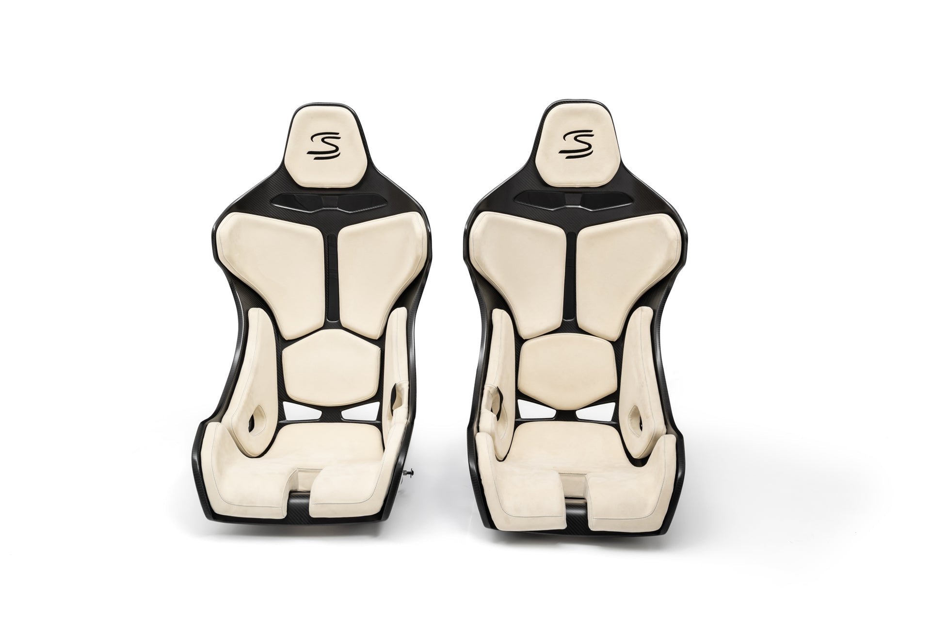 CMST Tuning Prepreg / Dry - Carbon Senna Style Seat for McLarens (Pair) Aftermarket Carbon Fiber Part / Bodykit - Robot Bodykits