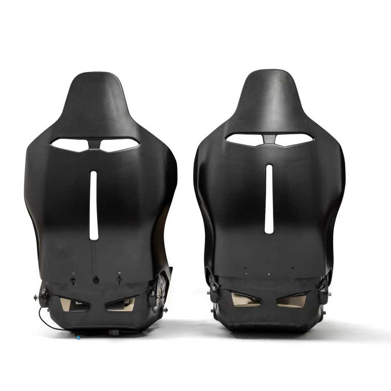 CMST Tuning Prepreg / Dry - Carbon Senna Style Seat for McLarens (Pair) Aftermarket Carbon Fiber Part / Bodykit - Robot Bodykits
