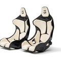 CMST Tuning Prepreg / Dry - Carbon Senna Style Seat for McLarens (Pair) Aftermarket Carbon Fiber Part / Bodykit - Robot Bodykits