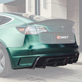 CMST Tuning Rear Bumper & Rear Diffuser for Tesla Model 3 Aftermarket Carbon Fiber Part / Bodykit - Robot Bodykits