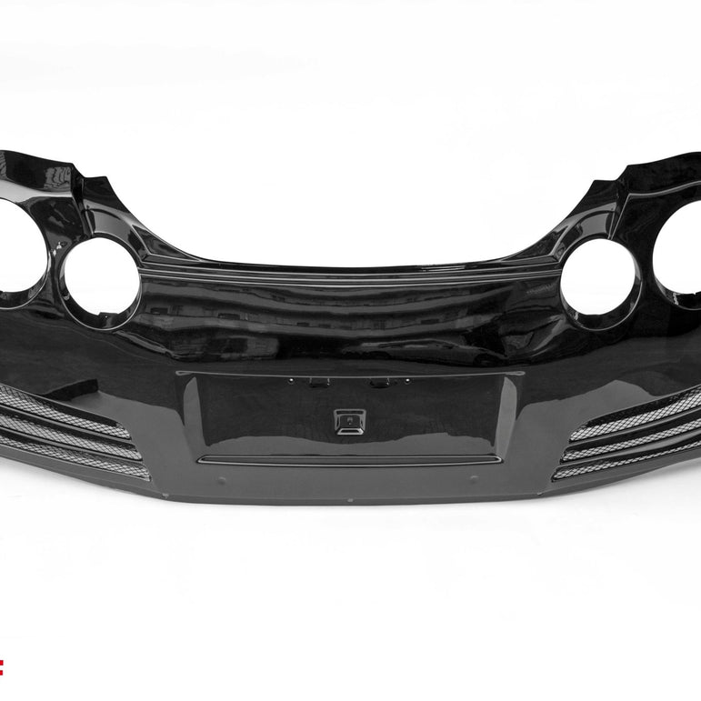 CMST Tuning Rear Bumper & Rear Diffuser Ver.2 for Nissan GTR GT-R R35 2008-2016 Carbon Fiber / FRP Aftermarket Carbon Fiber Part / Bodykit - Robot Bodykits