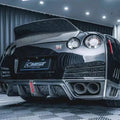 CMST Tuning Rear Bumper & Rear Diffuser Ver.2 for Nissan GTR GT-R R35 2008-2016 Carbon Fiber / FRP Aftermarket Carbon Fiber Part / Bodykit - Robot Bodykits