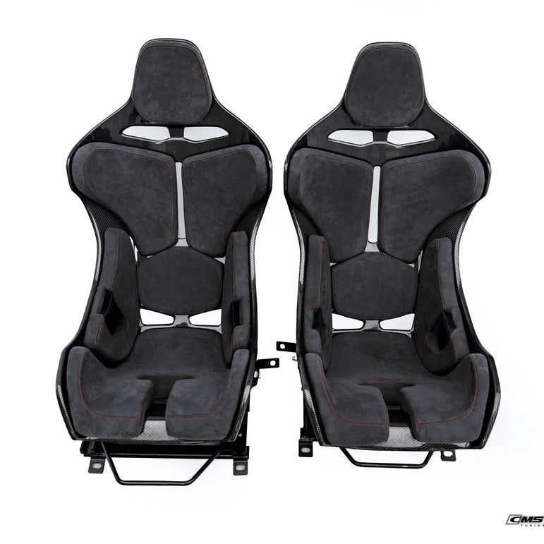 CMST Tuning Senna Style Seat for Nissan GTR R35 CBA DBA EBA 2008 - 2024 Dry Pre - preg Carbon Fiber Aftermarket Carbon Fiber Part / Bodykit - Robot Bodykits